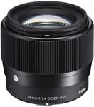 Sigma 56mm F1,4 DC DN Contemporary Objektiv f&uuml;r Sony-E Objektivbajonett