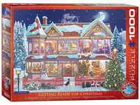 Eurographics 6000-0973 Puzzle "Getting Ready for Christmas", 1000 Teile