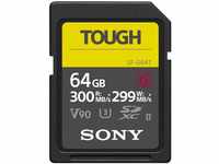 Sony SF-G64T SD-Speicherkarte (64 GB, UHS-II, SD Tough, G Serie)