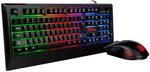 Tt Esports/Thermaltake Challenger Combo RGB (GER) | Tastatur-Maus-Set | Ergonomisch 