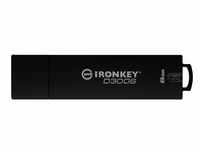 Kingston IronKey D300S verschlüsselter USB-Stick 8GB - Zertifiziert für FIPS 140-2