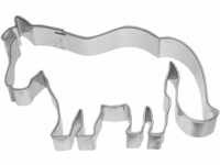 Birkmann 1010718210 Ausstechform Pony, 9,5 cm, Kunststoff, Grau, 5 x 3 x 2 cm