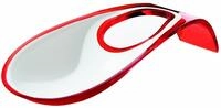 Guzzini - Kitchen Active Design, Zweifarbige Kochl&ouml;ffelablage - Rot Transparent, 24