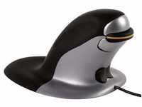 Fellowes Penguin Maus Größe m 9894601 Vertikal mit Kabel, Schwarz, Grau,...