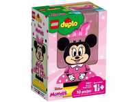 LEGO 10897 DUPLO Disney Meine erste Minnie Maus, Bauset mit 2 baubaren Outfits,