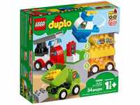 LEGO 10886 DUPLO Meine ersten Fahrzeuge, Bausteine, Spielzeug ab 1,5 Jahre,