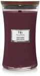 WoodWick Gro&szlig;e Sanduhr-Duftkerze | Black Cherry | mit knisterndem Docht | Lange