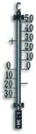 TFA Dostmann Analoges Au&szlig;enthermometer, 12.5001.01_SB, aus Metall, wetterfest,