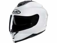 HJC Helmets Unisex – Erwachsene Nc Motorrad Helm, Weiß, S