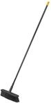 Fiskars Solid Allzweckbesen mit PowerClean-Borsten, L&auml;nge: 1,7 m, L, Schwarz/Orange,