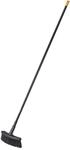 Fiskars Solid Allzweckbesen mit PowerClean-Borsten, L&auml;nge: 1,6 m, M, Schwarz/Orange,