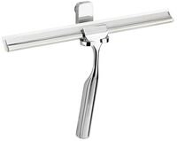 WENKO Bad- & Duschabzieher Edelstahl Premium - Badezimmerwischer, Edelstahl rostfrei,