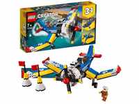 LEGO 31094 Creator Rennflugzeug, Hubschrauber oder Düsenjäger, 3-in-1 Bauset,