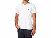 Lacoste Herren TH2036-00 T-Shirt, Weiß, X-Small (Herstellergröße: 2)