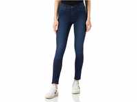 Wrangler Damen High Rise Skinny Jeans, Subtle Blue, 28W / 32L