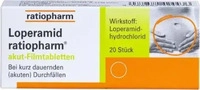 PZN-AT 2424431, Ratiopharm Arzneimittel 2424431, Ratiopharm Arzneimittel Loperamid