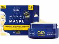 NIVEA Q10 POWER Anti-Falten Schlafmaske im 1er Pack (1 x 50 ml), straffende &