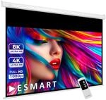 ESMART Professional MIMOTO Tageslicht-Motor-Leinwand GRAU 354 cm Bild 332 x 187 cm