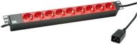 Bachmann 19" Steckdosenleiste 9xSchuko Anschlu&szlig; C20 schwarz, 1 St&uuml;ck, 333.937
