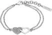 JETTE Damen-Armband 925er Silber rhodiniert 33 Zirkonia One Size, Silber 87369072