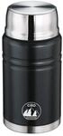 Cilio Container-KP0000 545616 Food Container Monte 750 ml schwarz, Edelstahl