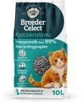 Breeder Celect Nat&uuml;rliches Katzenstreu (10L) - 99% Recyclingpapier, Saugf&auml;hige