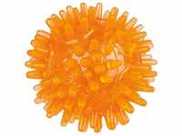 TRIXIE Blink-Igelball für Hunde, Orange, ø 5 cm, 50 Stunden leuchtdauer,