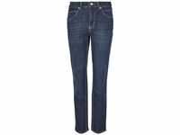 MAC Jeans Damen Melanie Straight Jeans, Blau (Dark Blue D845), W34/L28