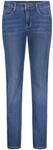 MAC Damen Straight Jeans (gerades Bein) Dream 0355L, Gr. W32/L30, Blau (Blau D569)