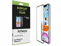 Artwizz CurvedDisplay Schutzglas kompatibel mit [iPhone 11 / XR] -...