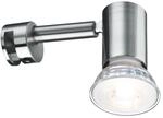 Paulmann Galeria Simplo LED Spiegelleuchte 1x5,3W GU10 Eisen geb&uuml;rstet 230V Metall