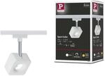 Paulmann 955.11 URail LED Spot Cube 8W Wei&szlig; dimmbar