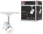 Paulmann URail Spot Pipe Wei&szlig;/Chrom ohne Leuchtmittel, max. 10W GU10