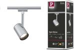 Paulmann URail Schienenspot Shine Einzelspot 225lm 4,9W 2700K 230V Chrom matt...