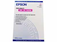 Epson Papier für Tintenstrahldrucker in Foto-Qualität matt beschichtet A3 297...