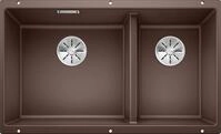BLANCO SUBLINE 430/270-U | Granitsp&uuml;le aus SILGRANIT cafe | Einbauart:...