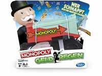 Hasbro Gaming E3037100 Monopoly Geldregen, Familienspiel mit Geldblaster, Multicolor