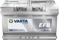 Varta Blue Dynamic EFB N80, 80 Ah 800 A