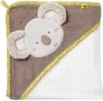 Fehn Kapuzenbadetuch Australia &ndash; Bade-Poncho aus Frottee mit Kapuze und niedlichem
