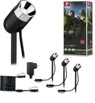 Paulmann 94242 Plug & Shine Basisset Spot Pike LED Außenleuchte rund incl. 3x3,5 Paulmann 94242 Plug & Shine Basisset Spot Pike LED Außenleuchte rund incl. 3x3,5