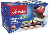 Vileda Ultramax XL Turbo, 2in1 Microfibre, Rot