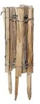 Windhager Beeteinfassung Staketenzaun, Steckzaun, Rasenkante, Beetumrandung, 120 x