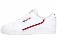 Adidas Continental 80 J Gymnastikschuhe, Weiß (FTWR White Scarlet Collegiate...
