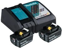 Makita Power Source Kit (2x Werkzeugakku mit Ladestation, Ersatzakkus f&uuml;r