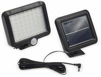 ChiliTec Solar Wandleuchte mit Bewegungsmelder - LED-Aussenstrahler Solarlampe f&uuml;r