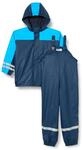 Playshoes Unisex Kinder Regen-anzug mit Fleece-futter Warmer Wasserdichter