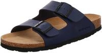Rohde Herren M&auml;nner Sandale Pantolette Zweiriemer Hausschuhe 5920 Blau,