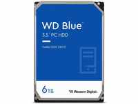 WD Blue 6 TB, 3,5 Zoll (interne HDD, hohe Zuverlässigkeit, SATA 6