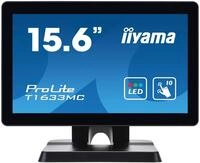 Iiyama T1633MC-B1 39,5cm (15,6") LED-Monitor WXGA 10 Punkt Multitouch kapazitiv (VGA,