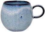 Bloomingville Tasse Sandrine, blau, Keramik, 1 St&uuml;ck (1er Pack)